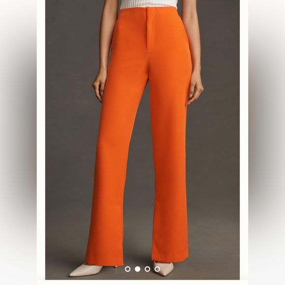 Anthropologie NWT Sz 27 side slit w/pockets trouser pants; beautifully tailored - Picture 6 of 16